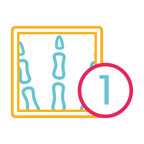 Dedo una proyección